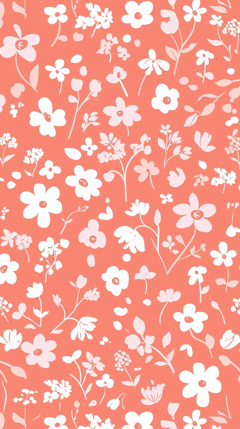 Fresh Bloom Hue original repeating artwork