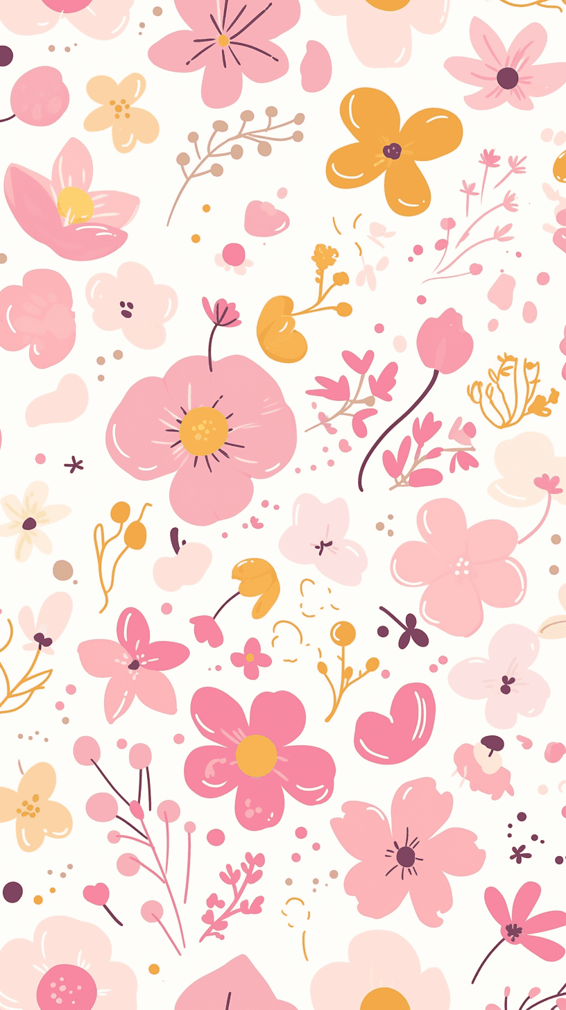 Fresh Bloom 121 original repeating artwork