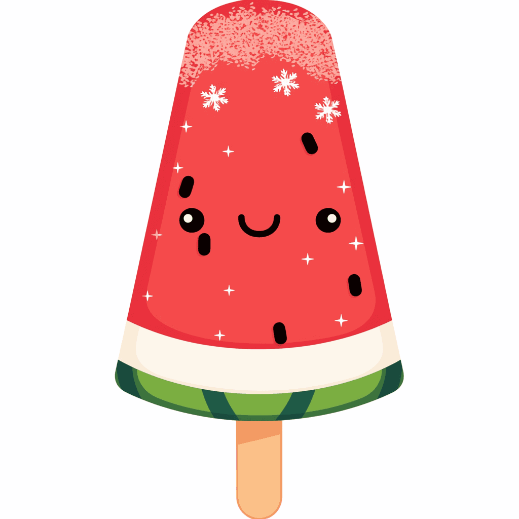 Watermelon Tune original repeating artwork