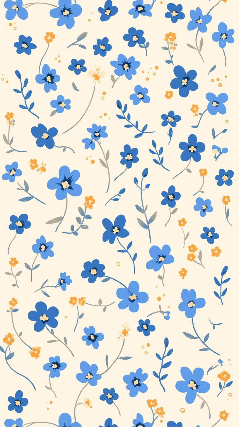 Fresh Bloom 194 original repeating artwork