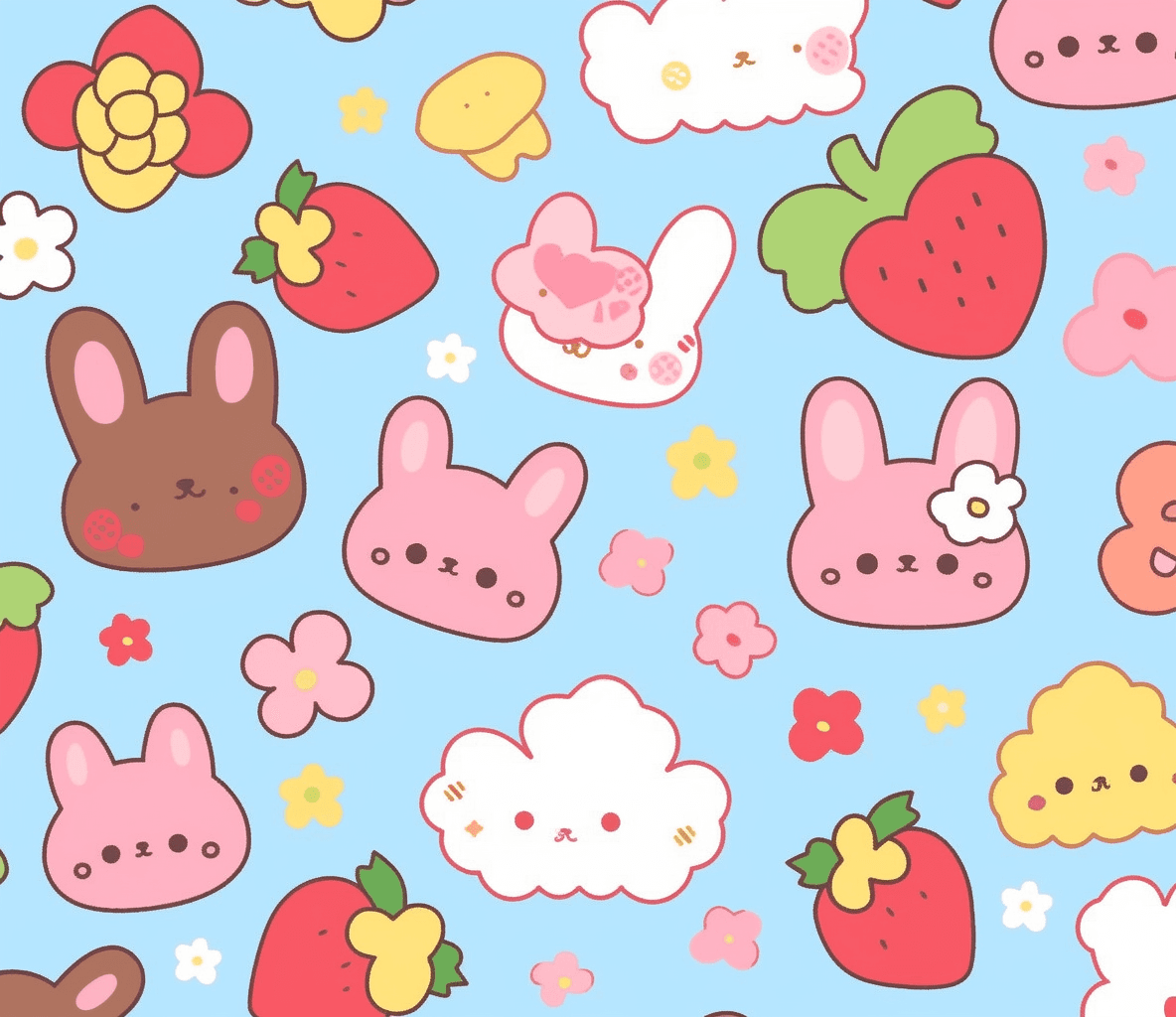 Bunny 267 original repeating artwork