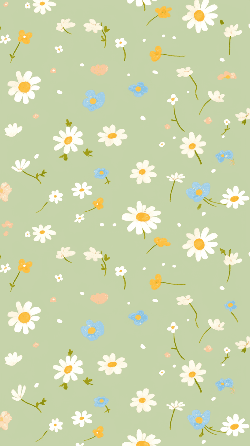 Fresh Bloom 038 original repeating artwork