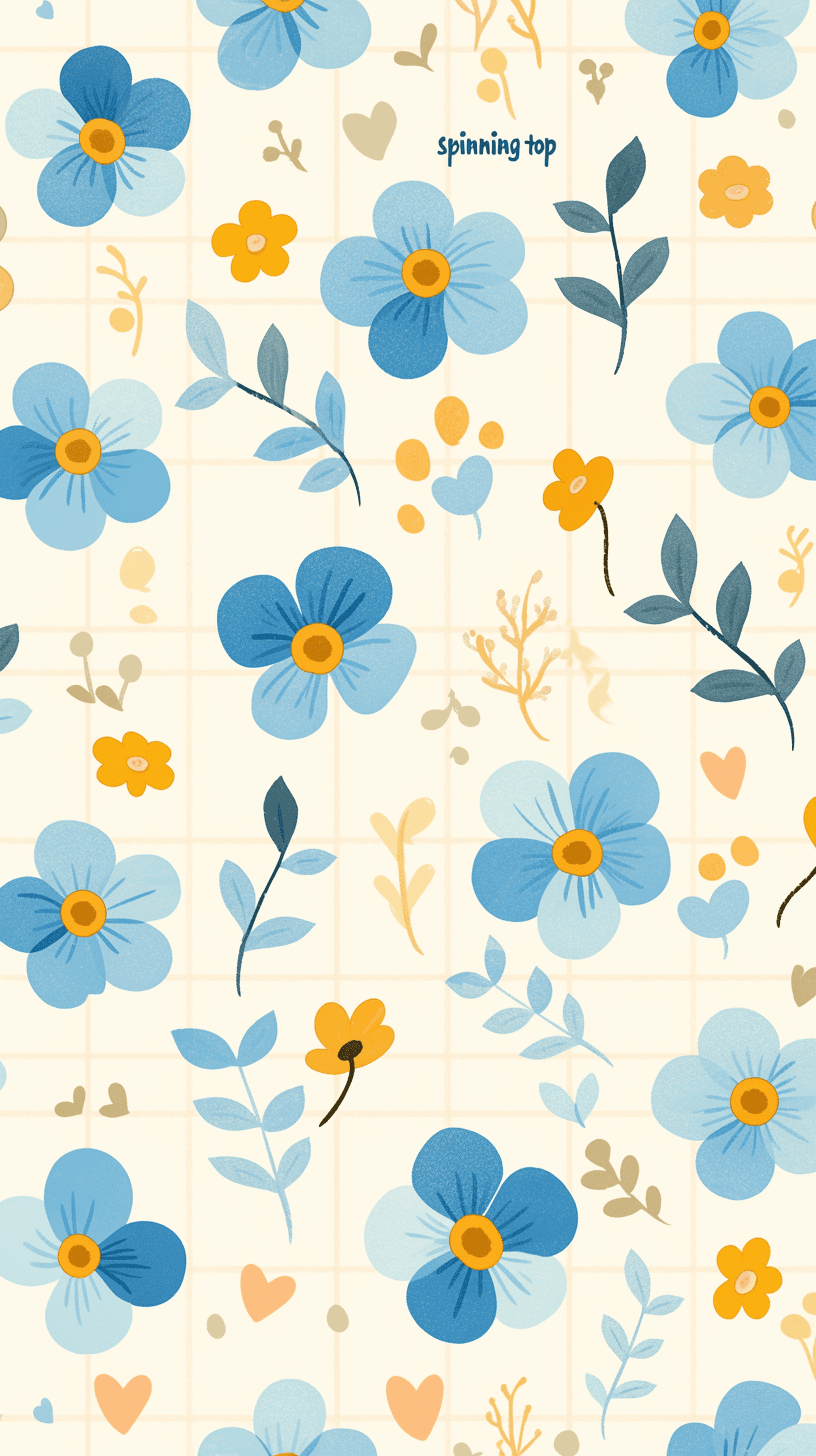 Fresh Bloom 349 original repeating artwork
