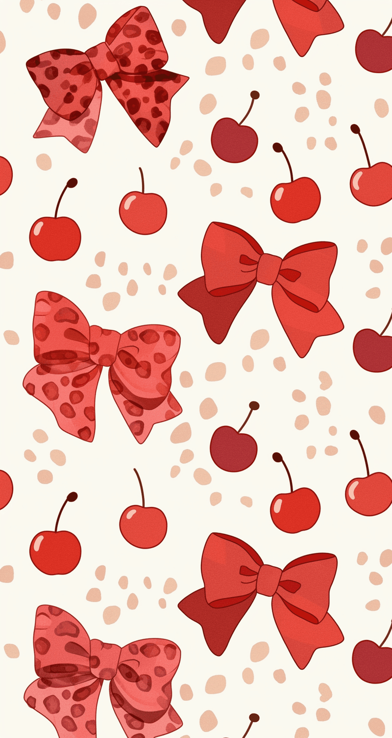 Fresh Cherry Session original repeating artwork