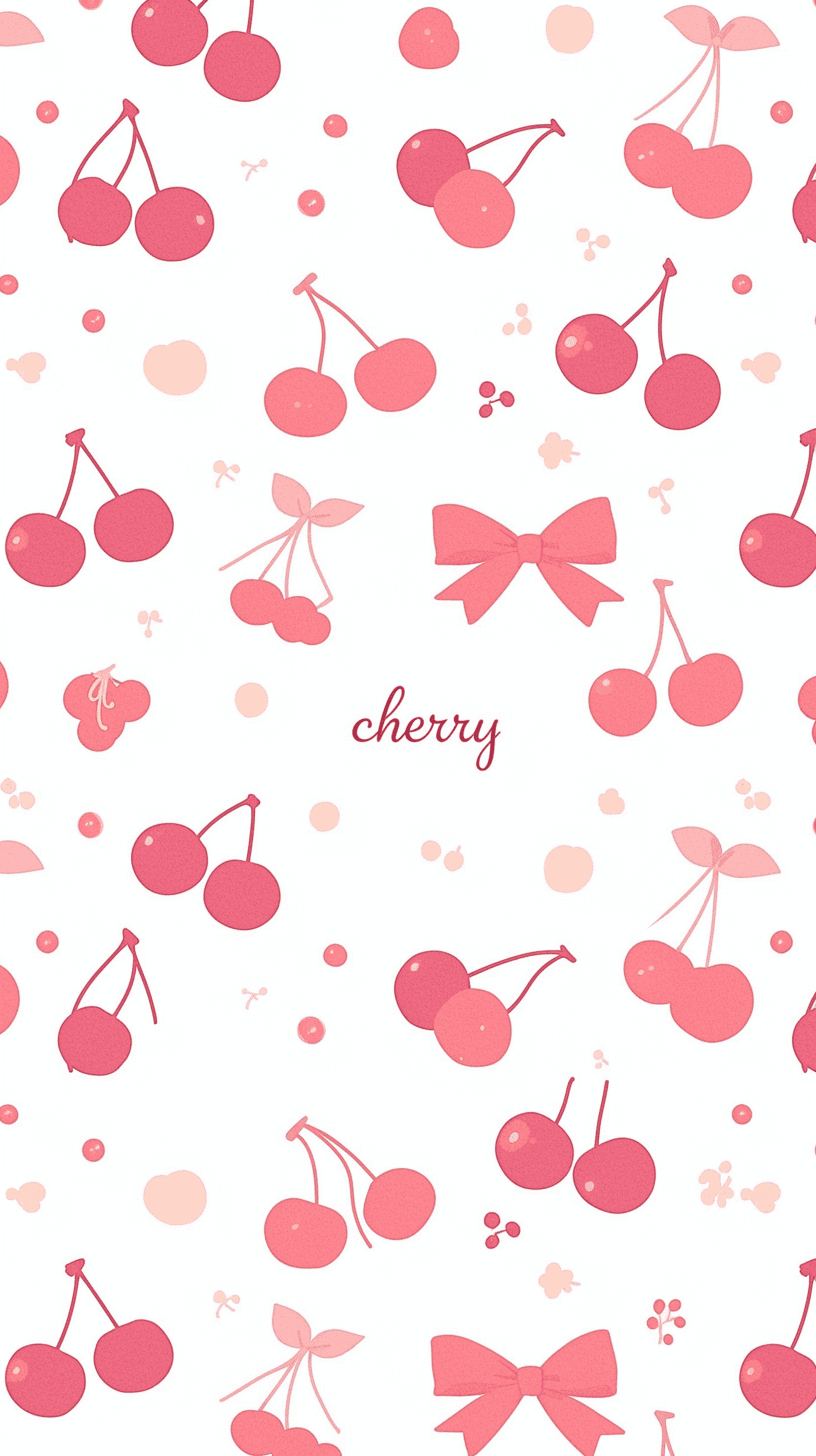 Fresh Cherry Festival original repeating artwork