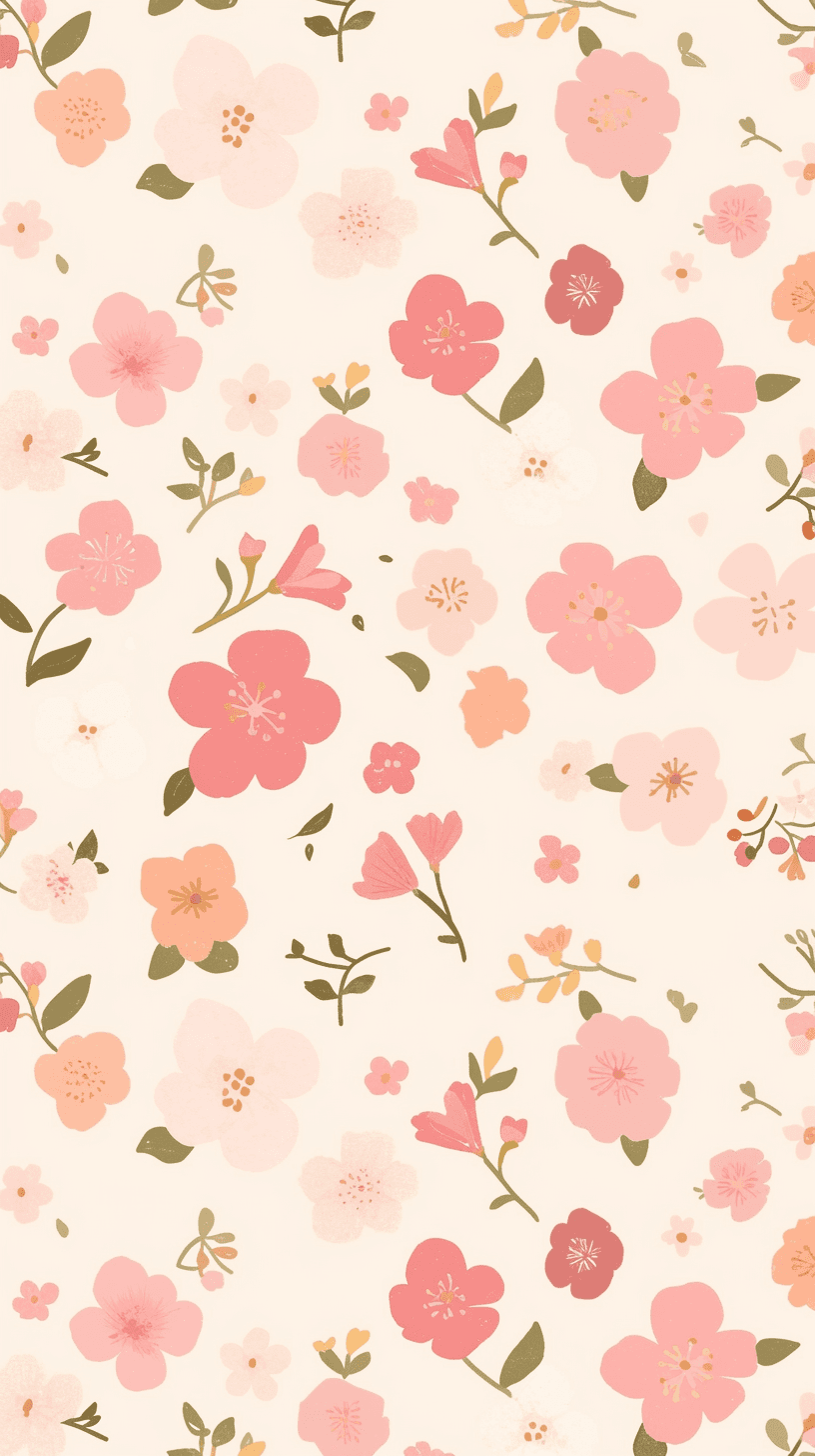 Fresh Bloom 445 original repeating artwork