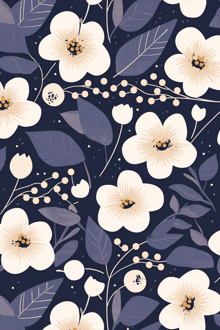 Blossom 906 original repeating artwork