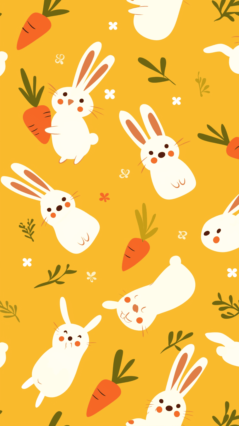 Carrot Twilight original repeating artwork