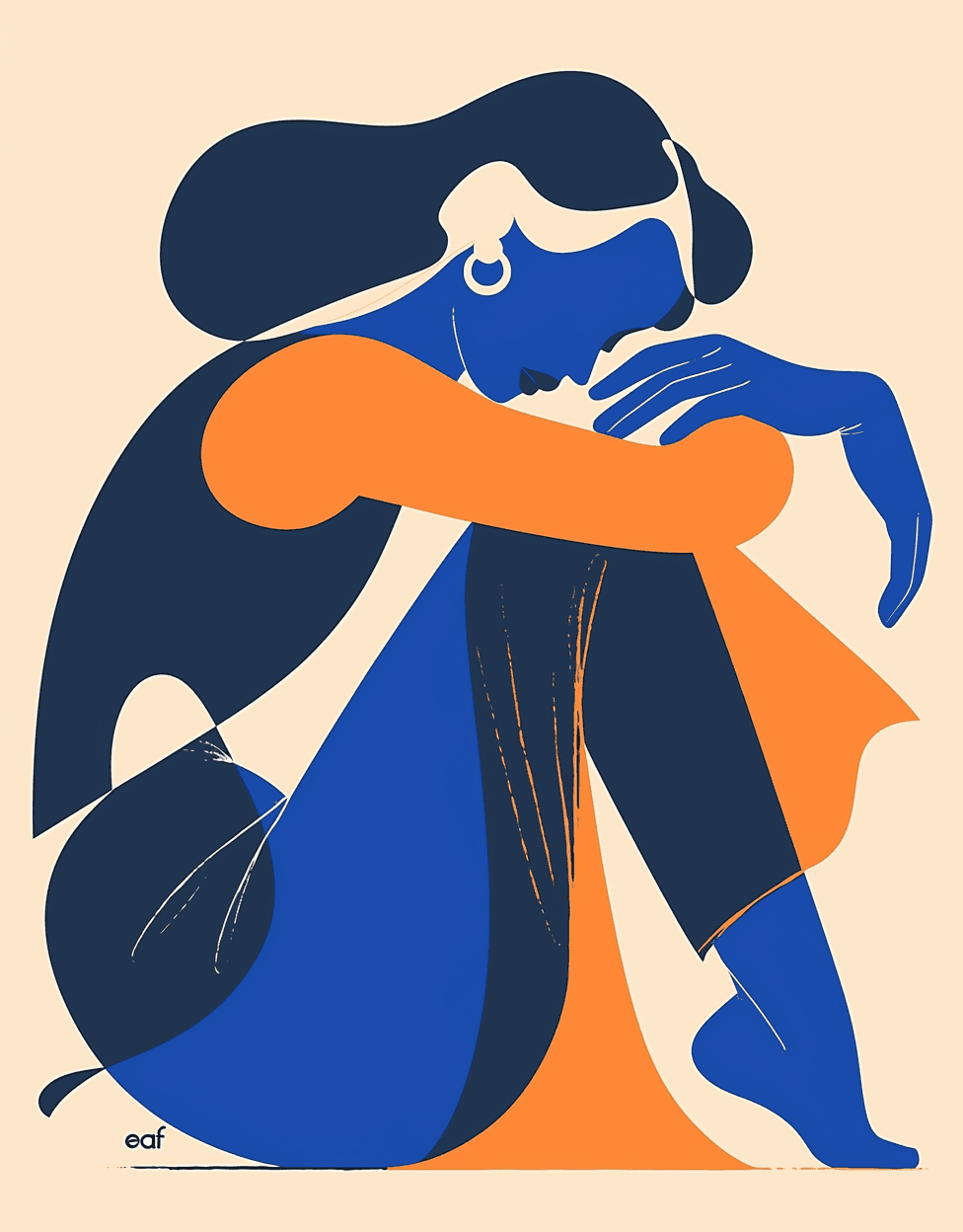 Woman Festival original repeating artwork