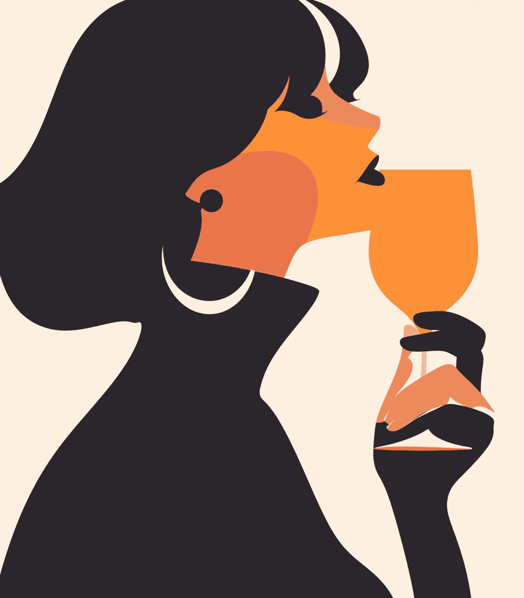 Woman Spin original repeating artwork