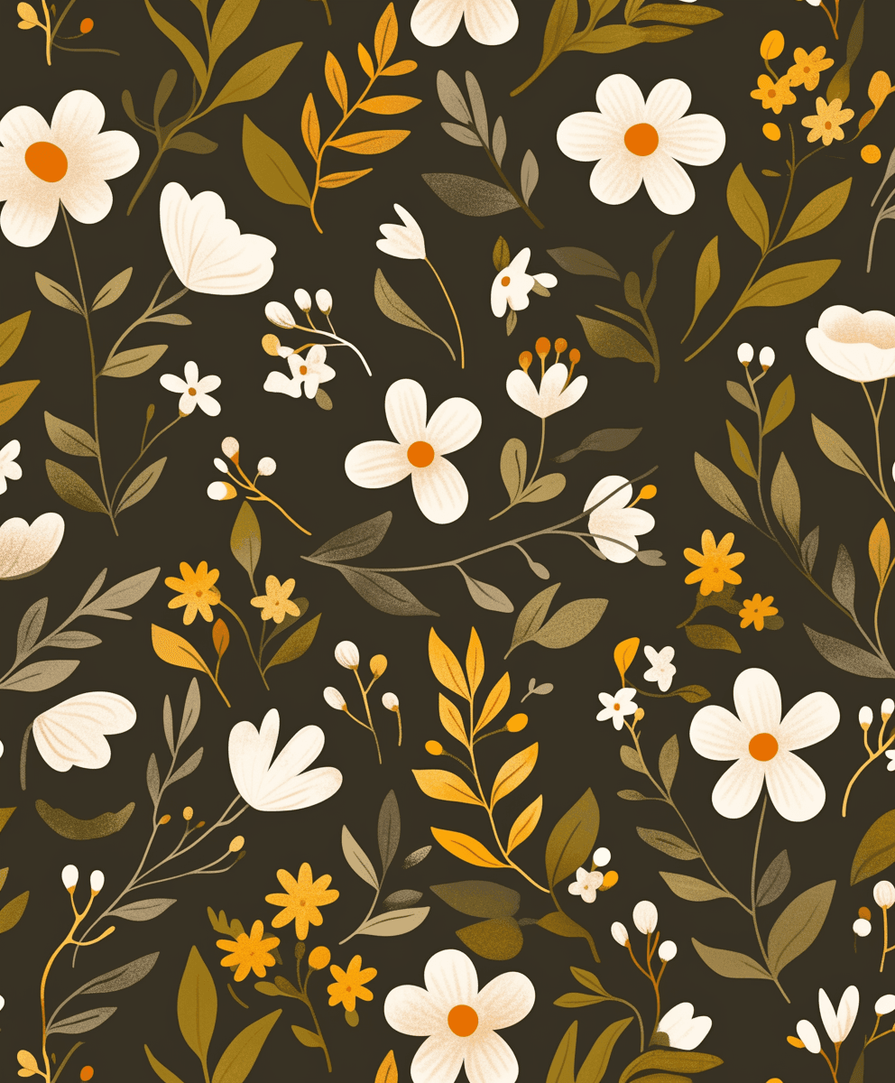Blossom 485 original repeating artwork