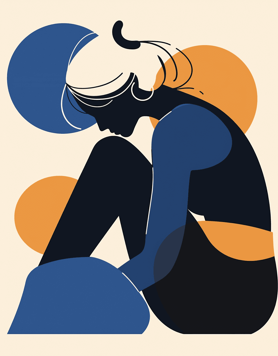 Woman Roam original repeating artwork