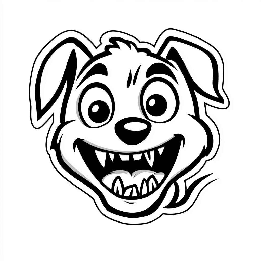 Dog 140 original repeating artwork