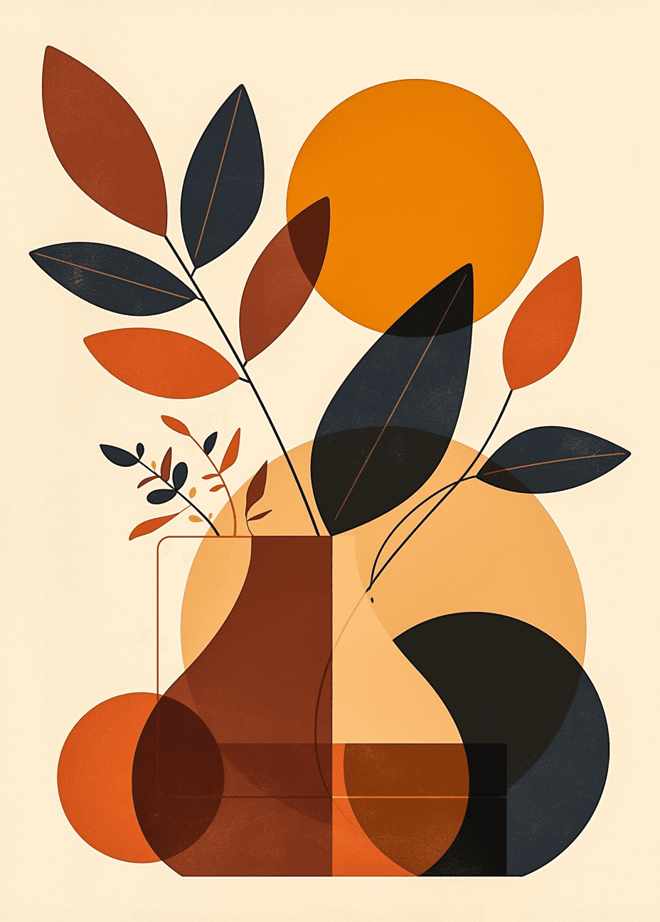 Vase Groove original repeating artwork