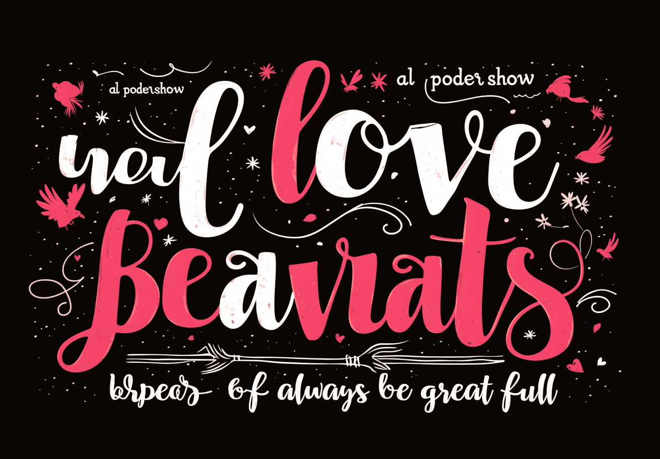Sweet Cool Letter Shade original repeating artwork