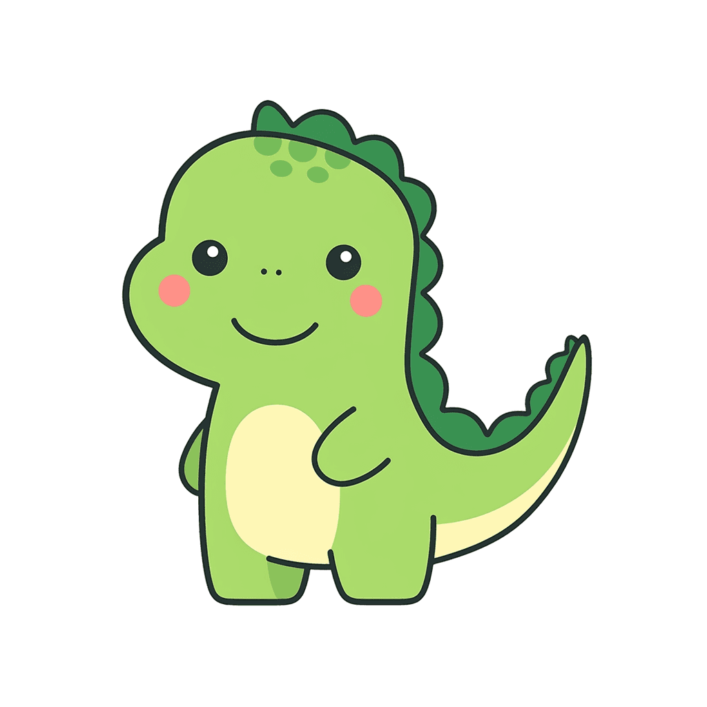Dinosaur Mono original repeating artwork