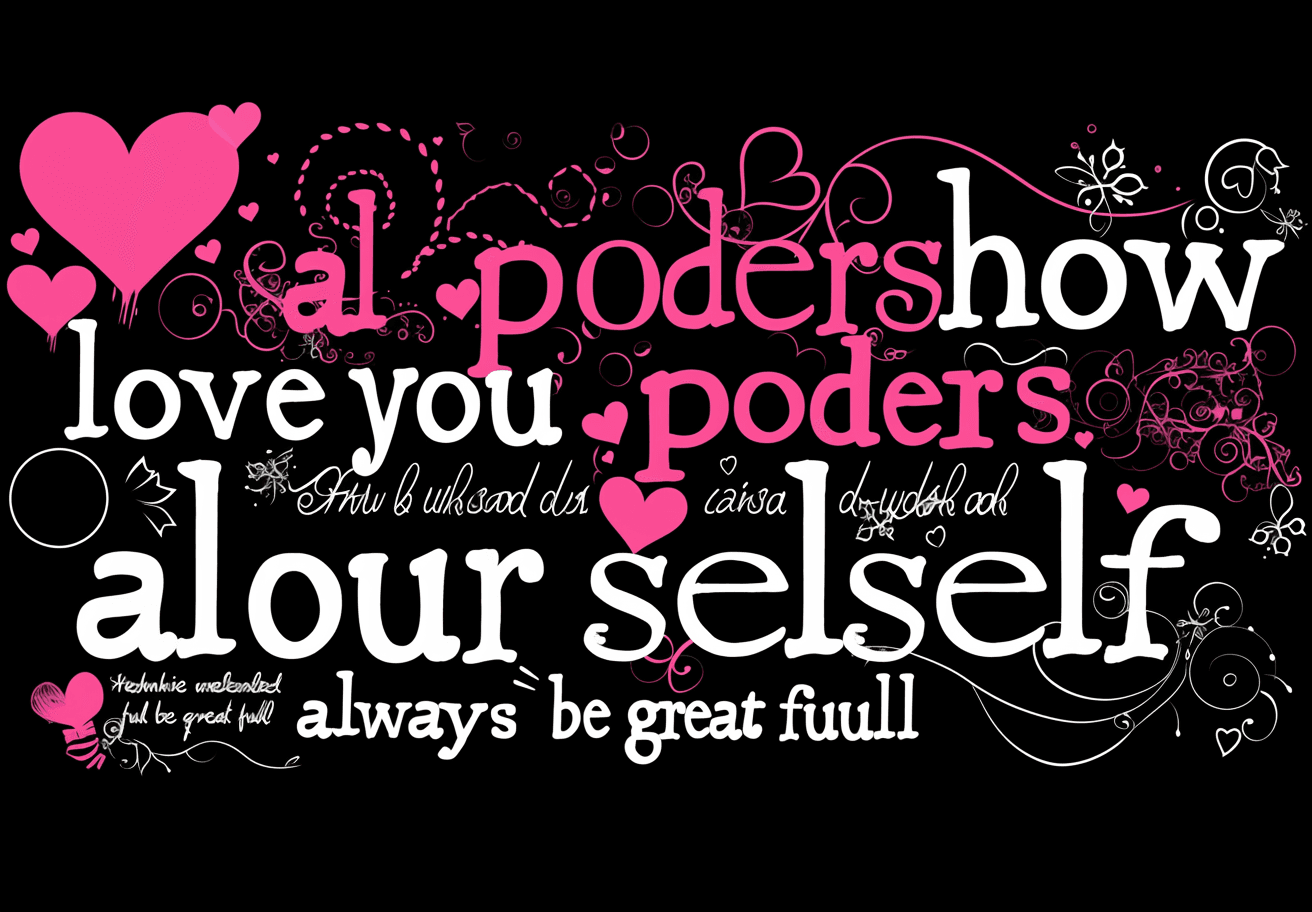 Sweet Cool Letter 098 original repeating artwork