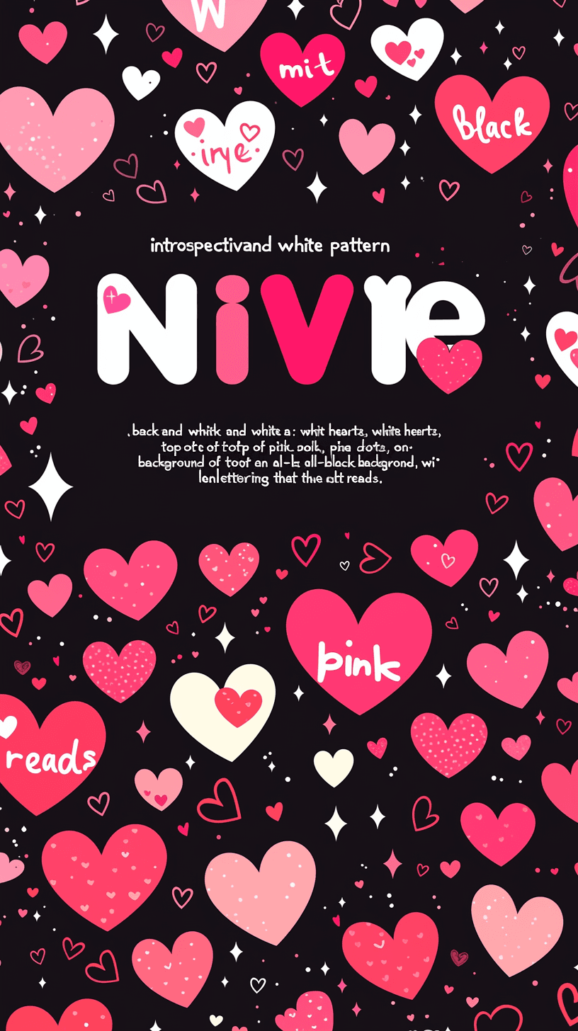 Sweet Cool Letter Zip original repeating artwork