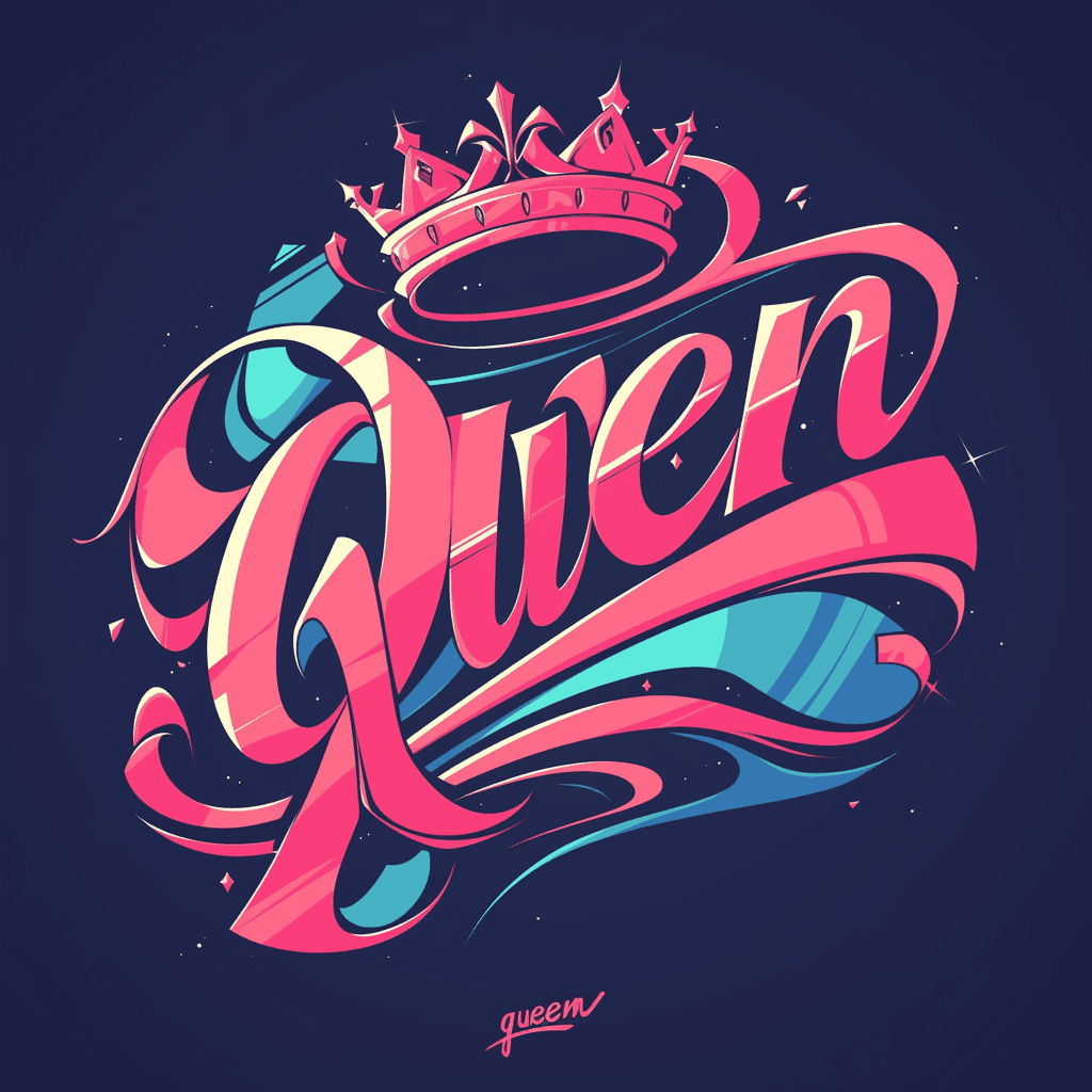 Sweet Cool Letter 264 original repeating artwork