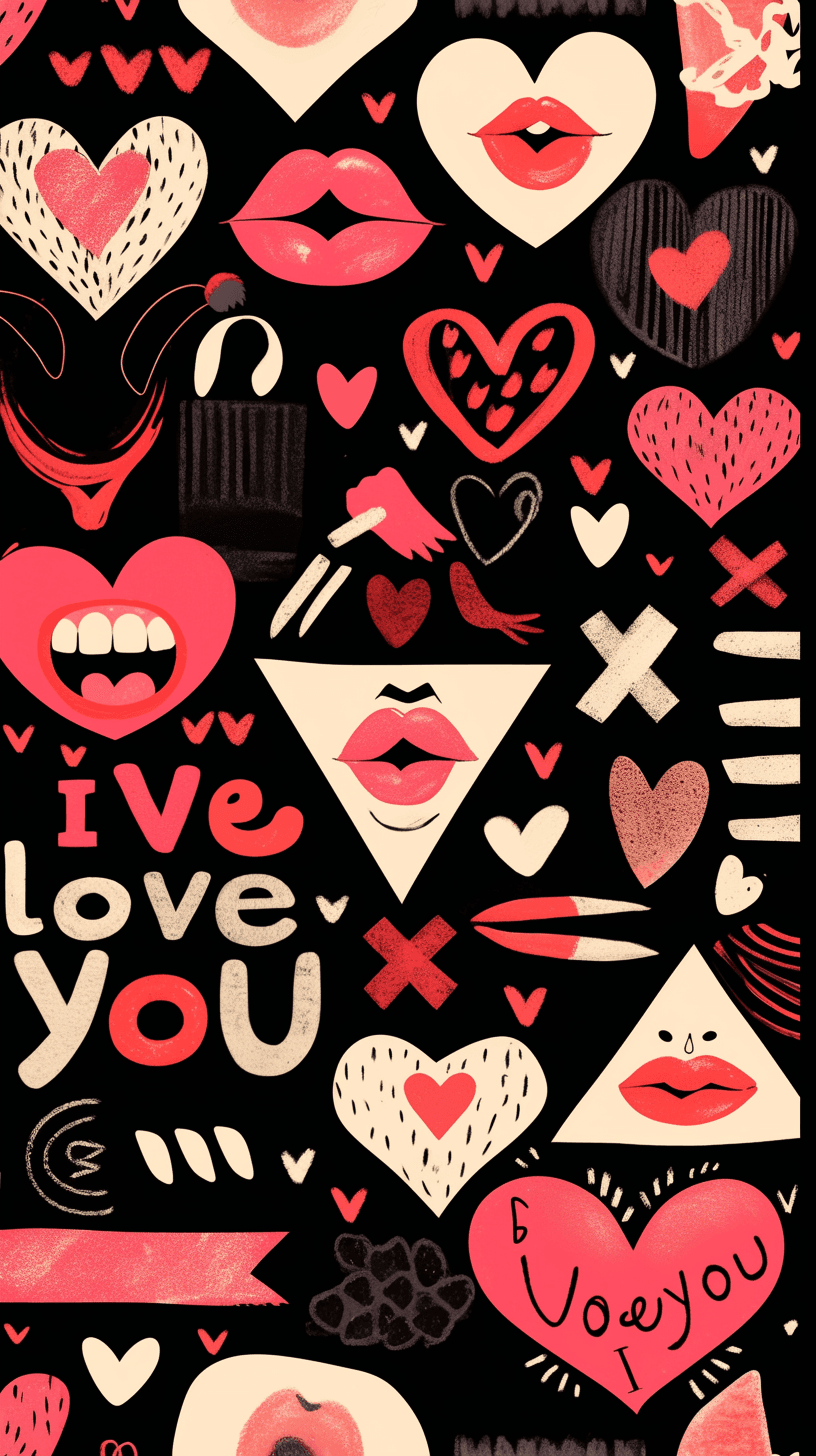 Sweet Cool Letter 280 original repeating artwork