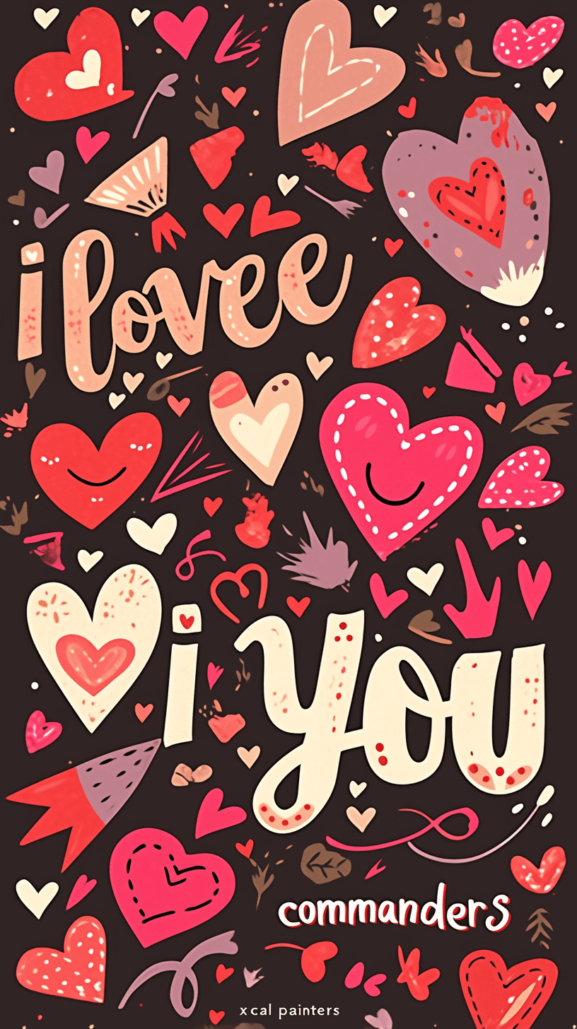 Sweet Cool Letter 152 original repeating artwork