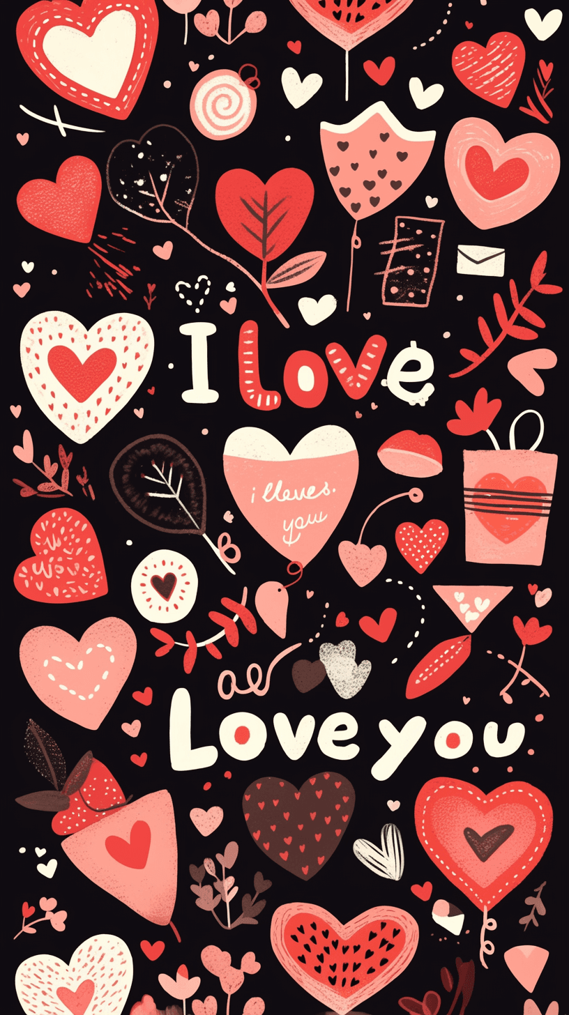 Sweet Cool Letter 189 original repeating artwork