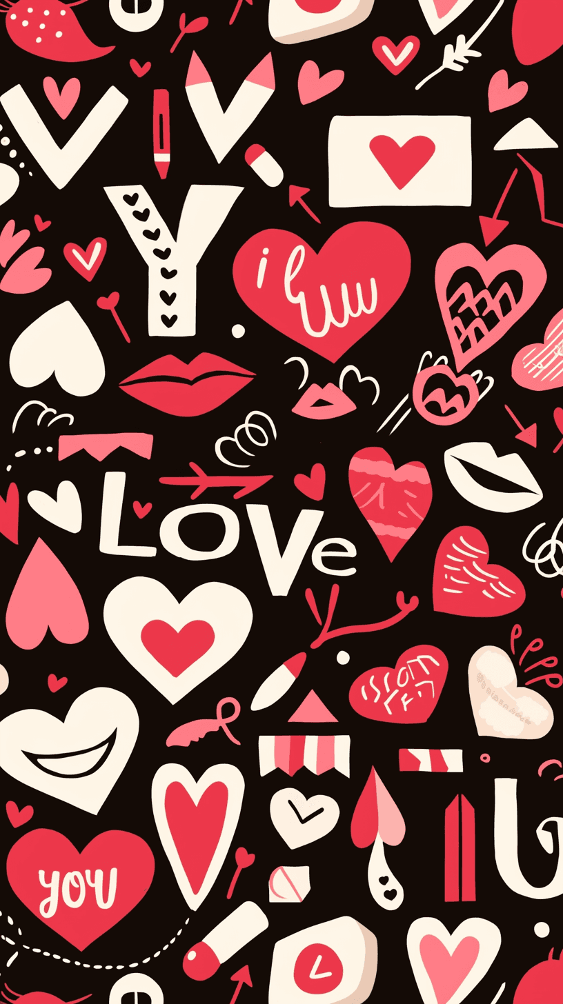 Sweet Cool Letter 273 original repeating artwork