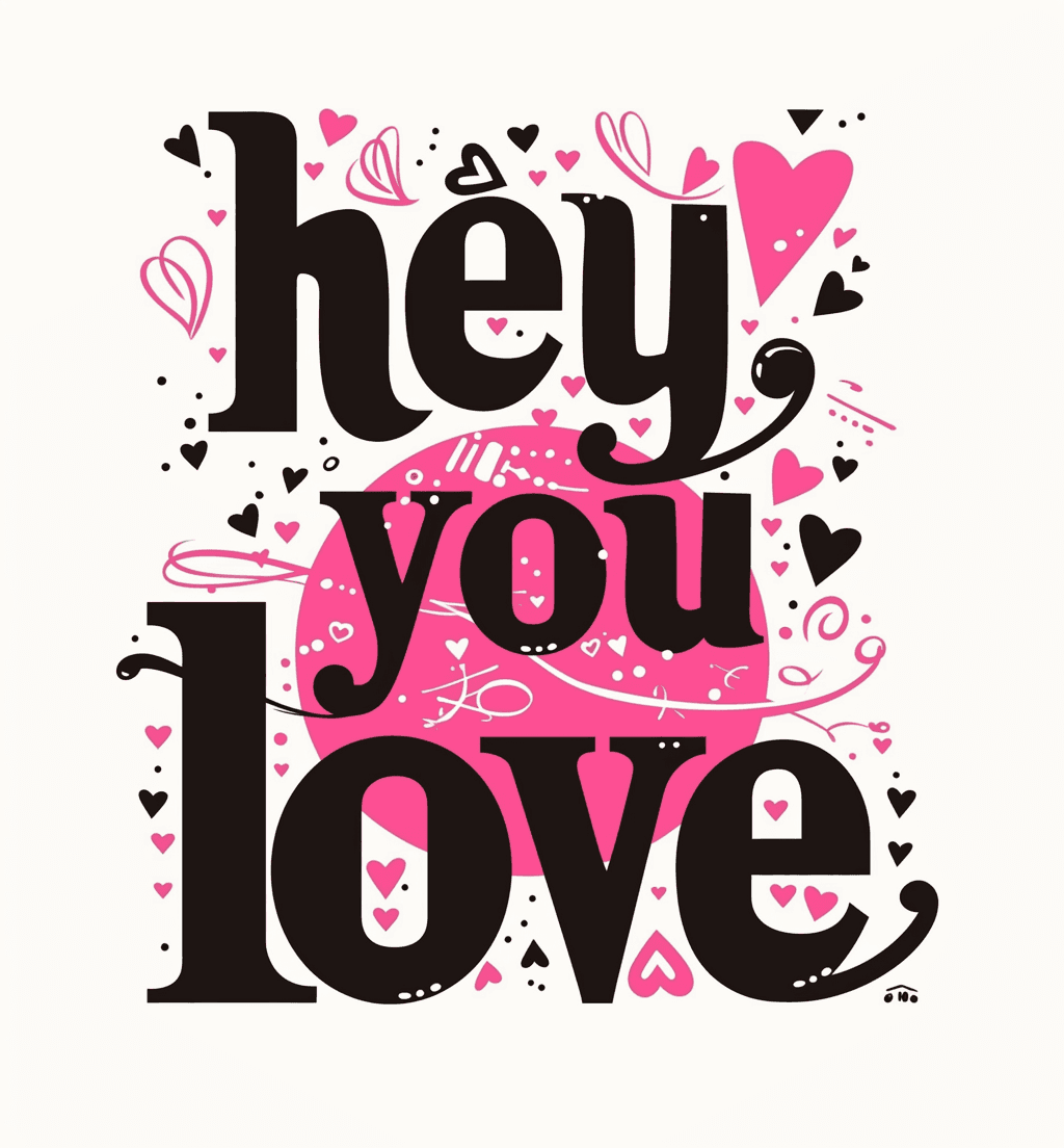 Sweet Cool Letter 210 original repeating artwork