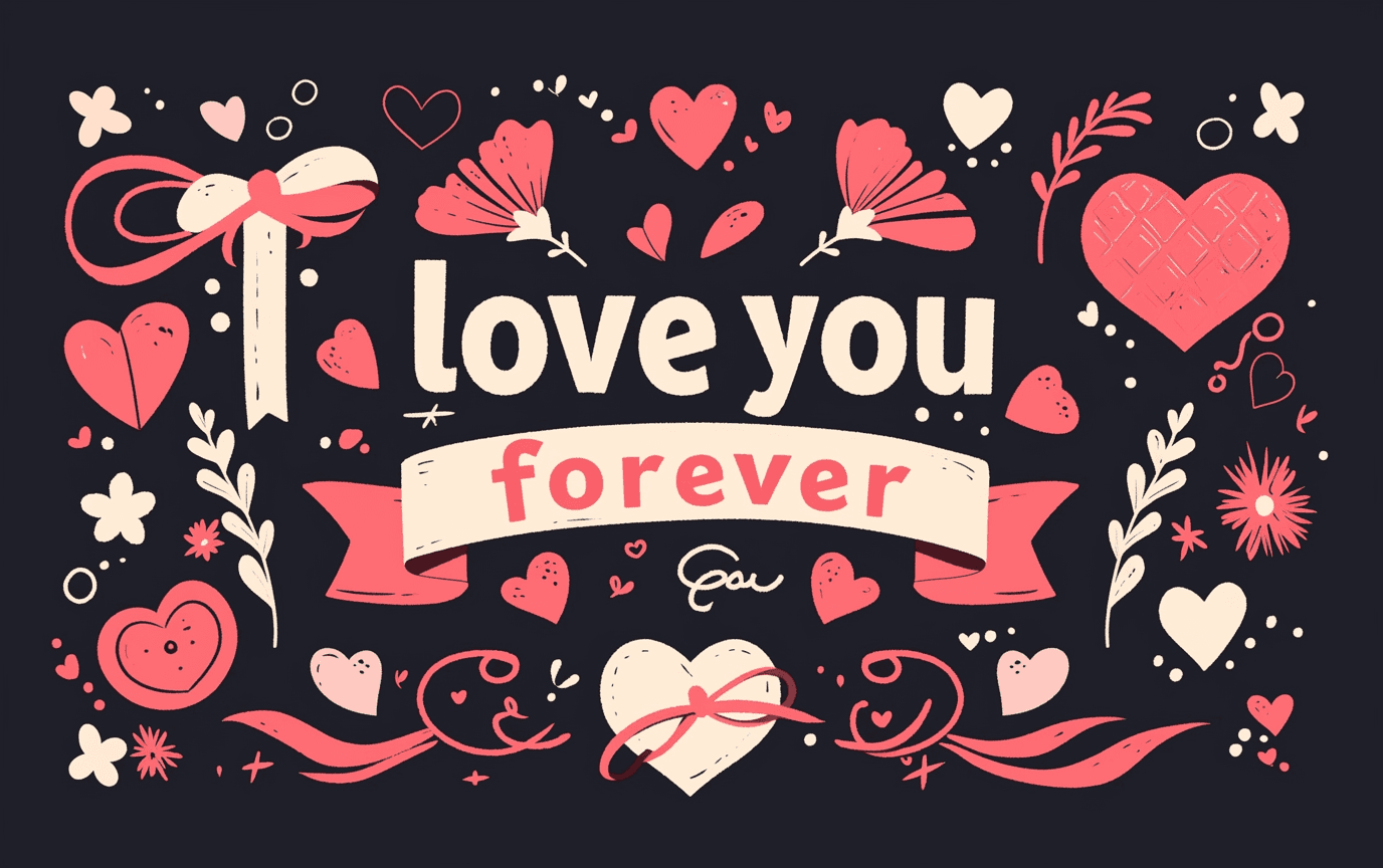 Sweet Cool Letter Spark original repeating artwork