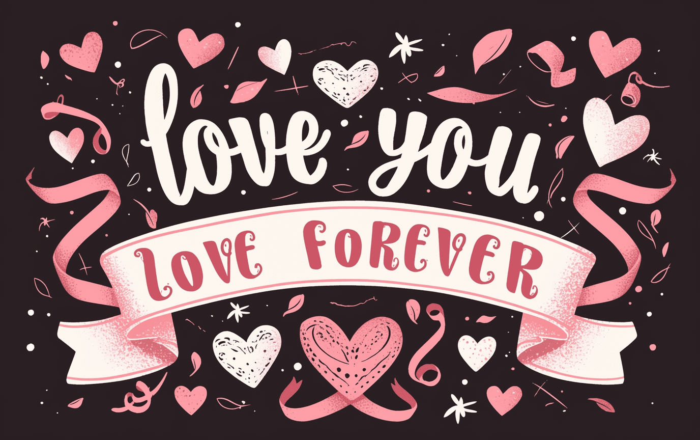 Sweet Cool Letter Silver original repeating artwork