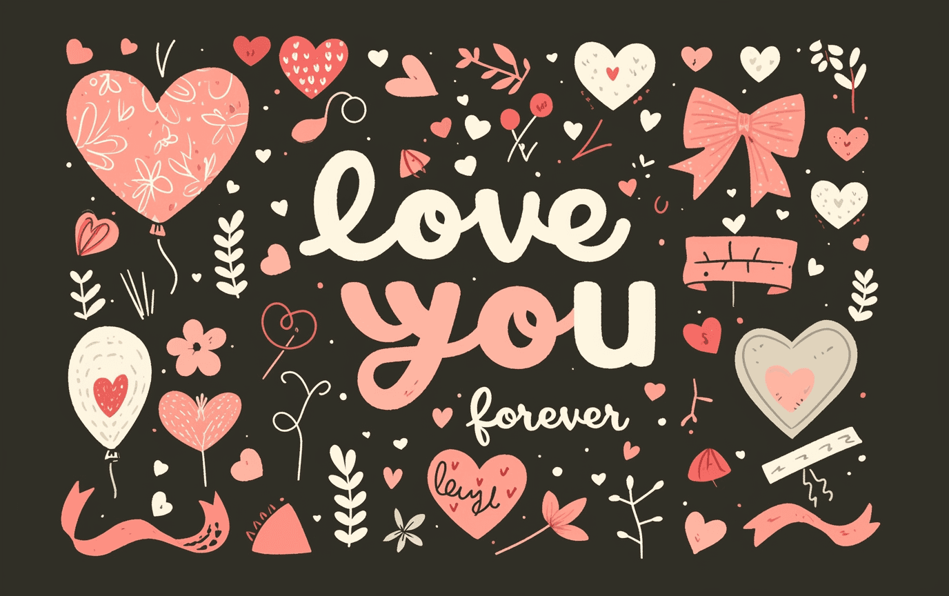 Sweet Cool Letter Burst original repeating artwork