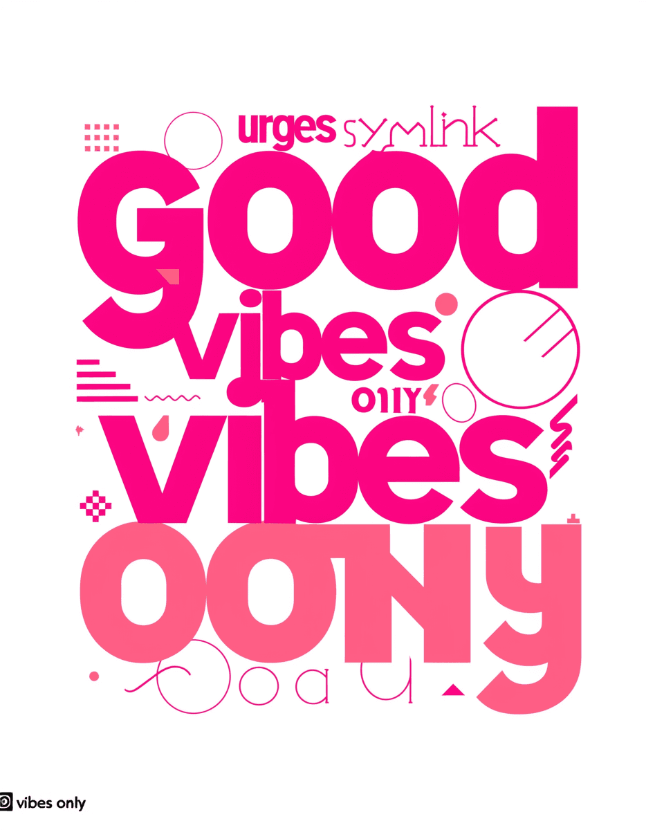 Sweet Cool Letter Tone original repeating artwork