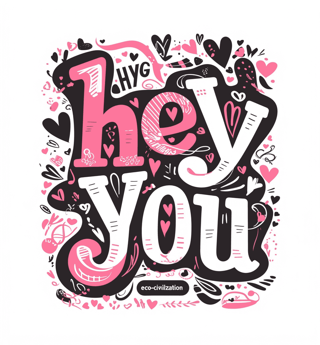 Sweet Cool Letter Spin original repeating artwork