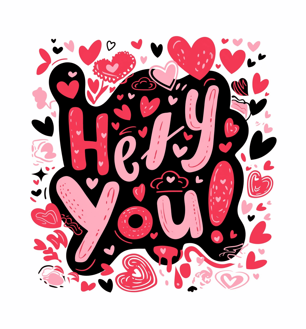 Sweet Cool Letter 151 original repeating artwork