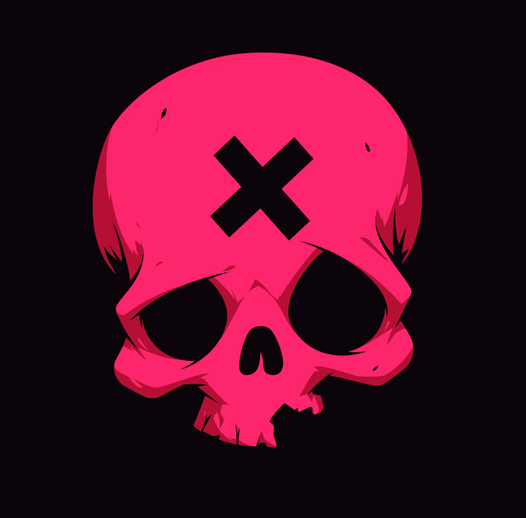 Sweet Cool Skull Fair original repeating artwork
