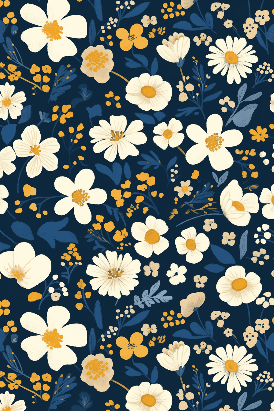Blossom 505 original repeating artwork