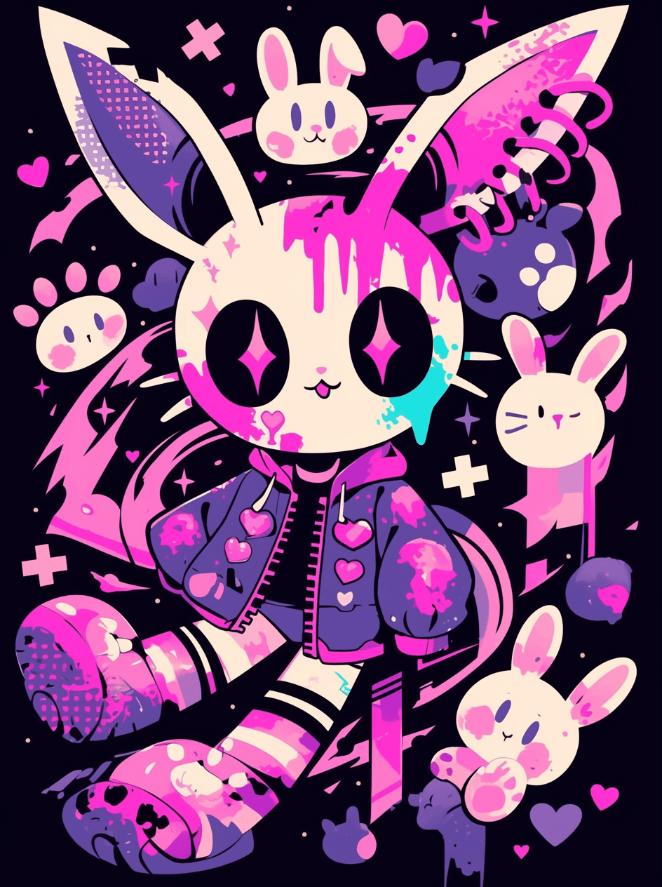 Sweet Cool Design 094 original repeating artwork