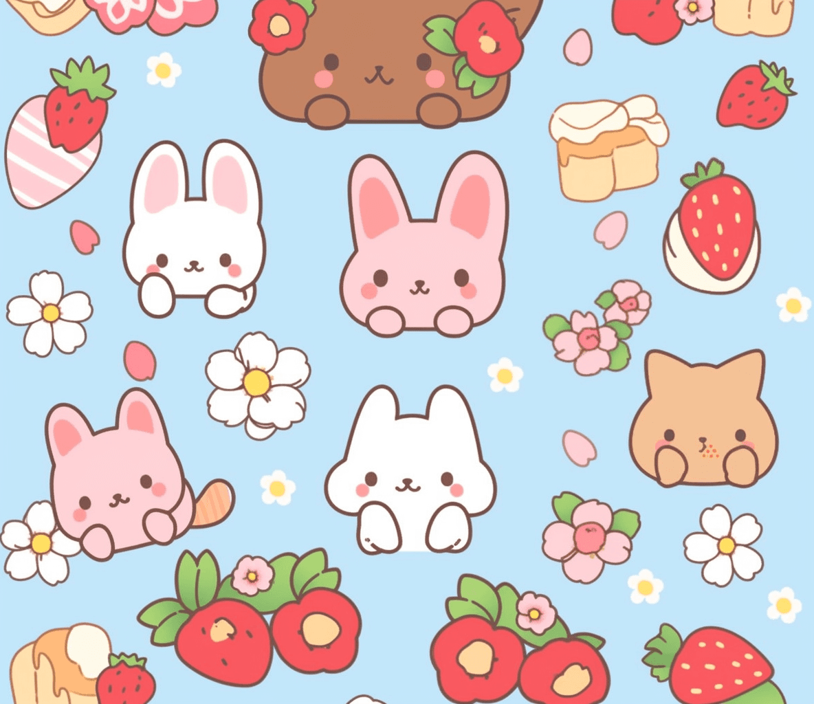 Bunny 266 original repeating artwork
