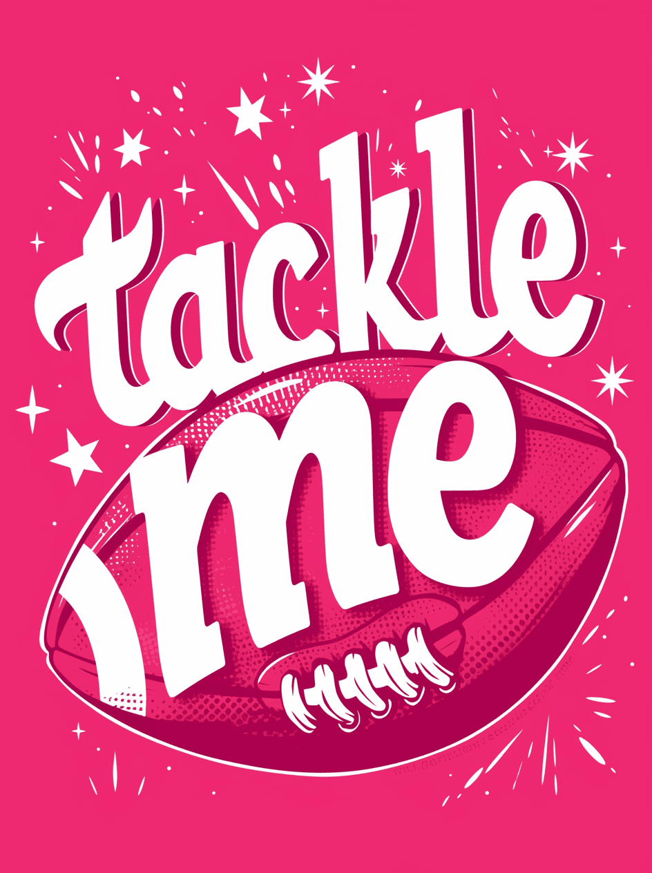 Sweet Cool Rugby original repeating artwork