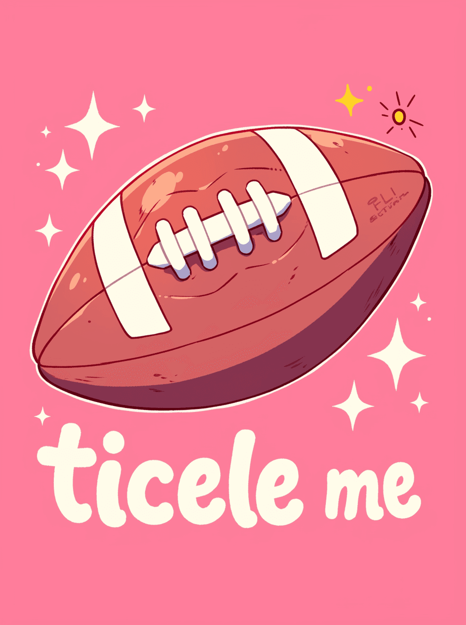 Sweet Cool Rugby Team original repeating artwork