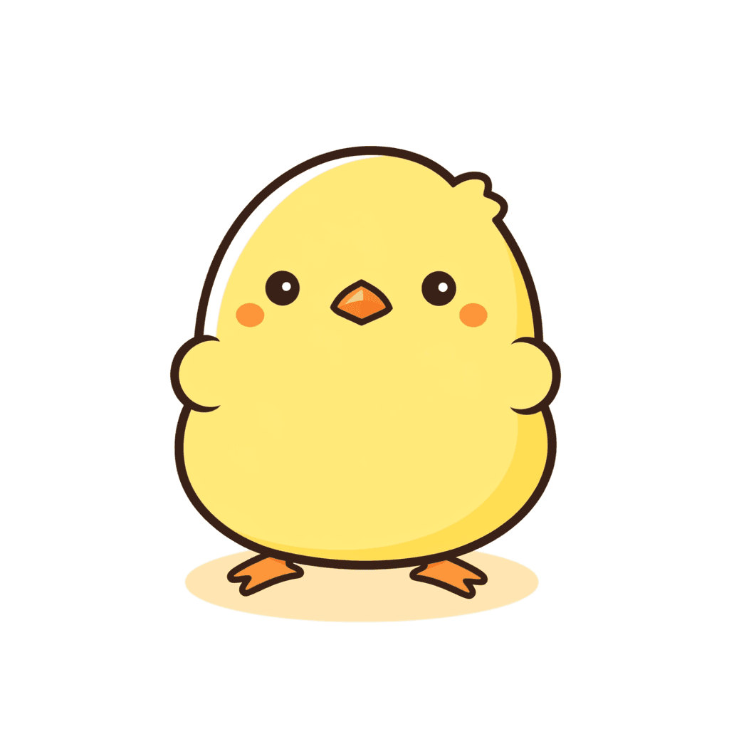 Chick Zip original repeating artwork