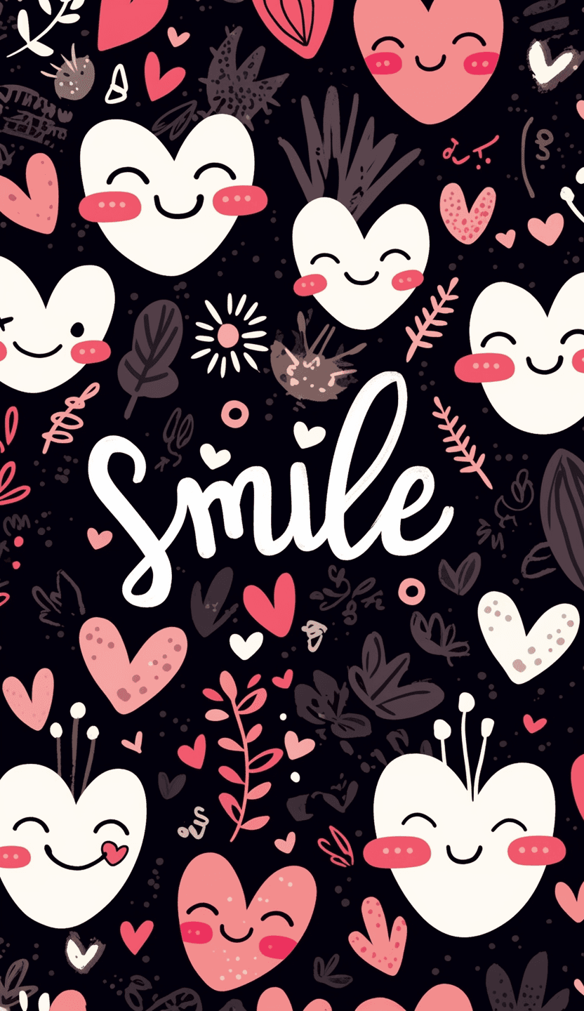 Sweet Cool Letter 242 original repeating artwork