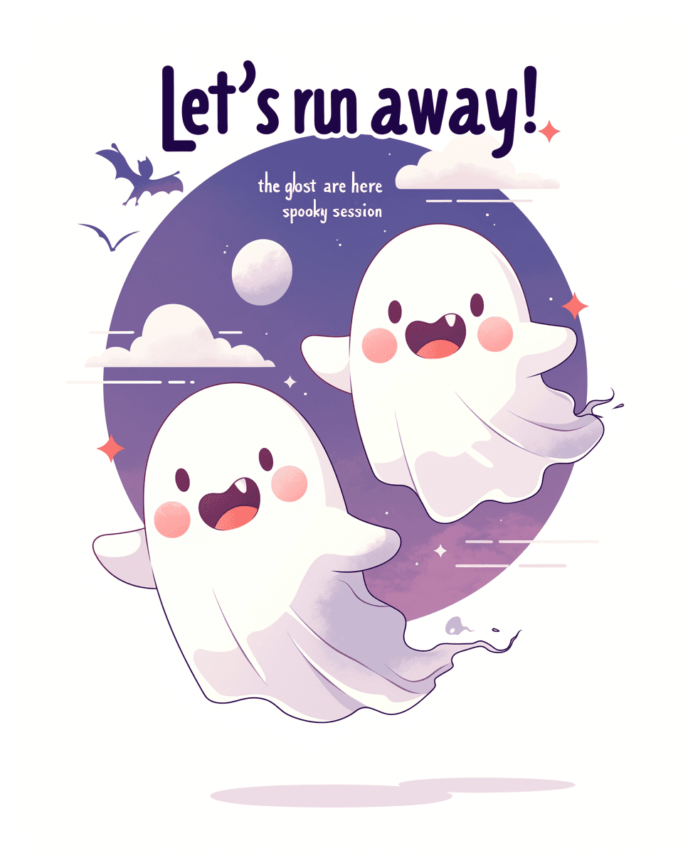Halloween Ghost 792 original repeating artwork