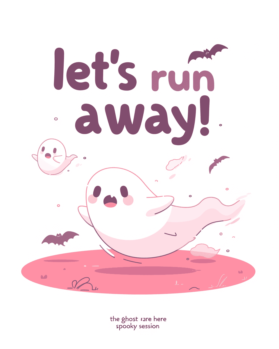 Halloween Ghost 215 original repeating artwork