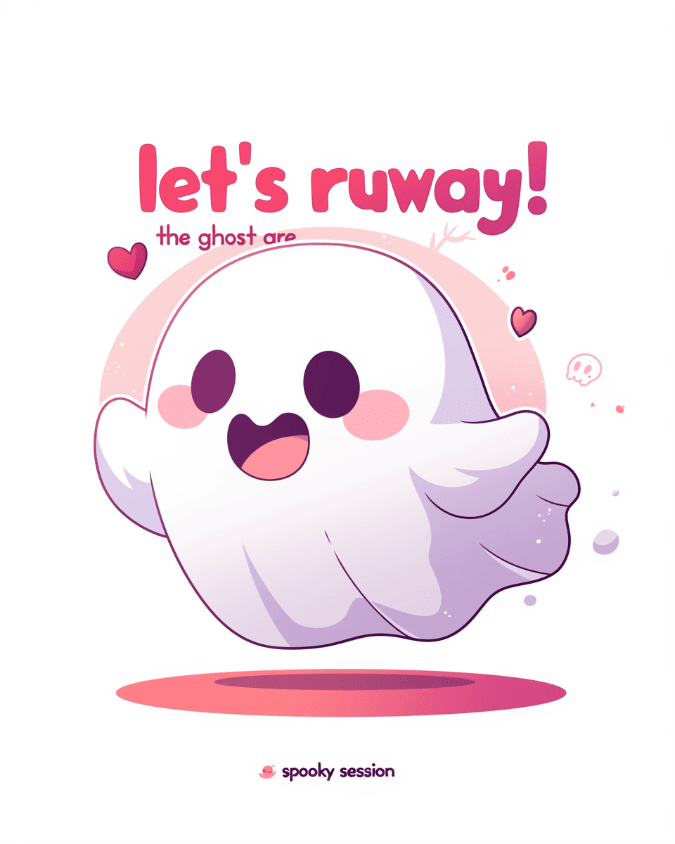 Halloween Ghost 147 original repeating artwork