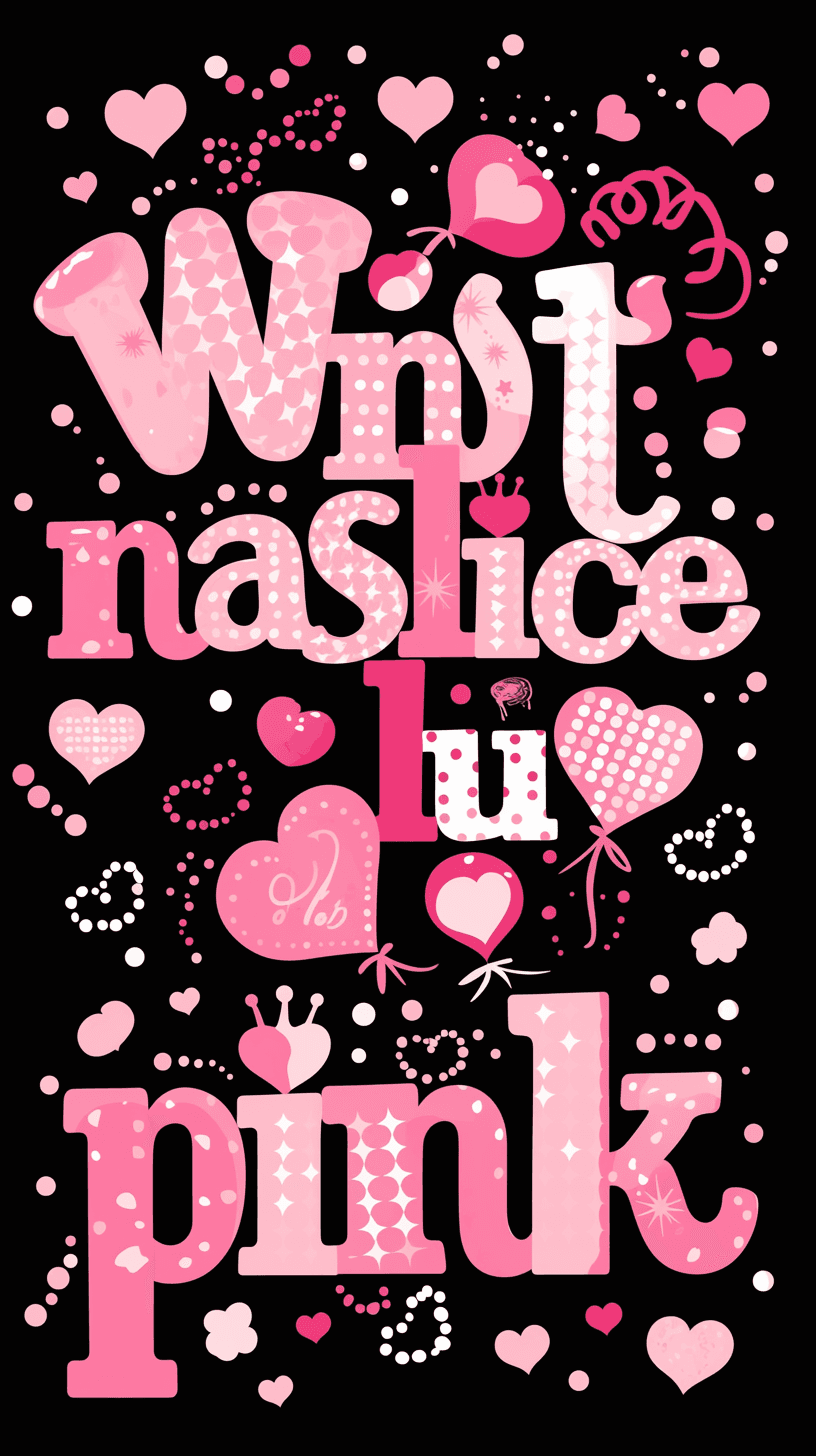 Sweet Cool Letter 232 original repeating artwork