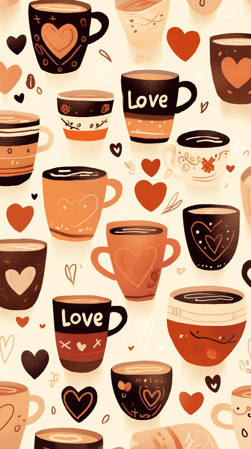 Sweet Cool Design 205 original repeating artwork