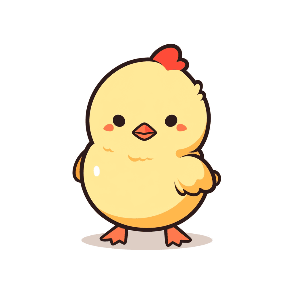 Chick Glow original repeating artwork