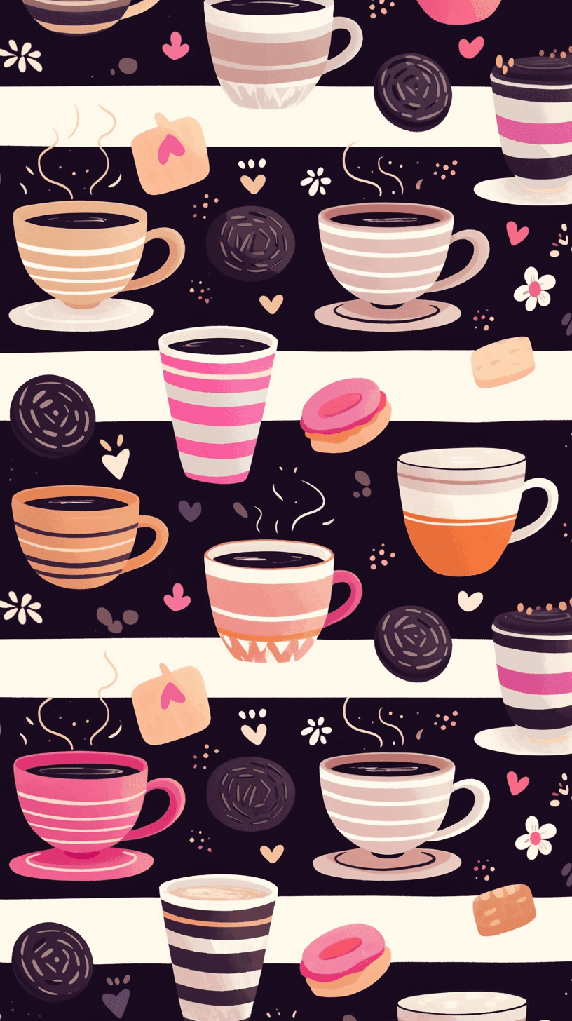 Sweet Cool Design Noon original repeating artwork