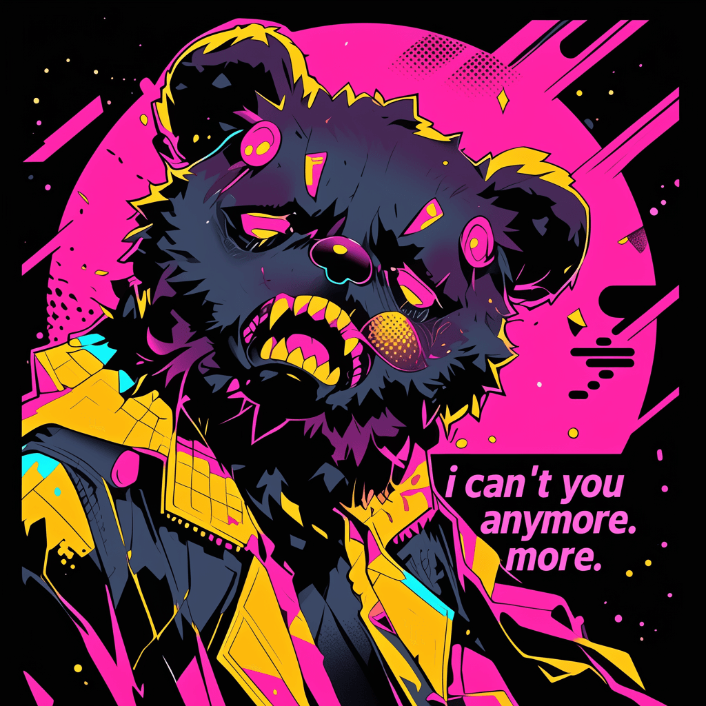 Sweet Cool Design Night original repeating artwork